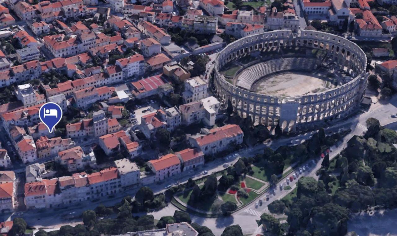 Nina Colosseum Apartman Póla Kültér fotó